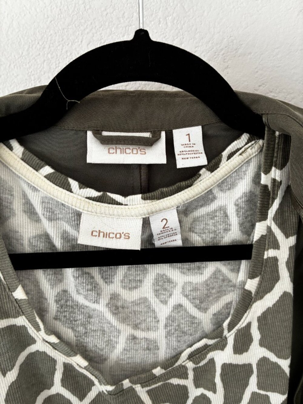 Chico's jacket with tank - Picture 4 of 4